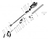 Dewalt DCMHT573N Type 1 XJ 18V Cordless Hedgetrimmer Spare Parts
